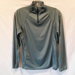 Columbia active teal cream heathered  zip jacket